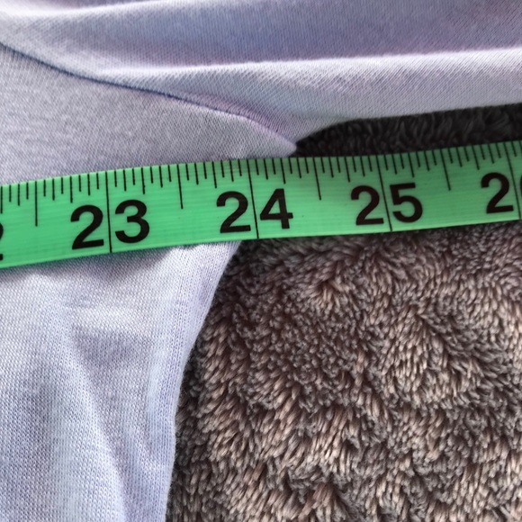 Extra Touch 3x Light Blue Cold Shoulder Top - Picture 2 of 5